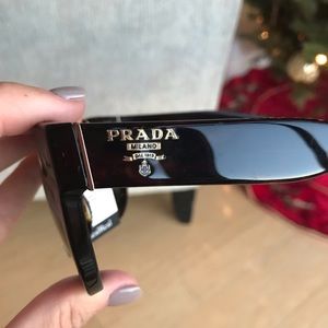 Prada tortoise shell sunglasses